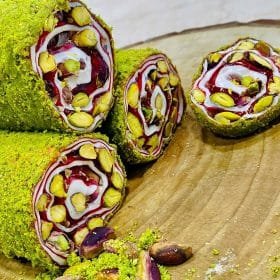 File Fıstıklı Narlı Dolma Lokum