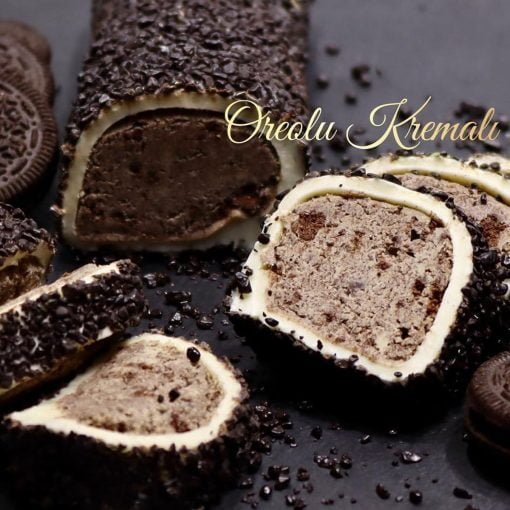 Mega Oreolu Kremalı Sarma Lokum