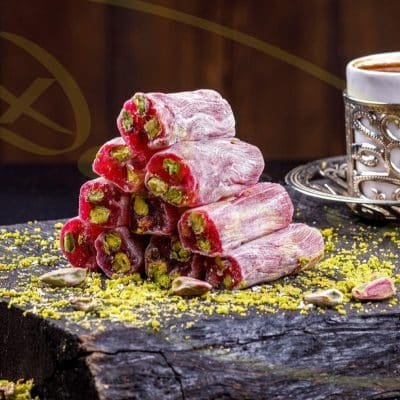 Narlı Fıstıklı Fitil Lokum